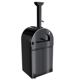 Black Gas Grill Four Burners - Stainless Steel Outdoor Kitchen