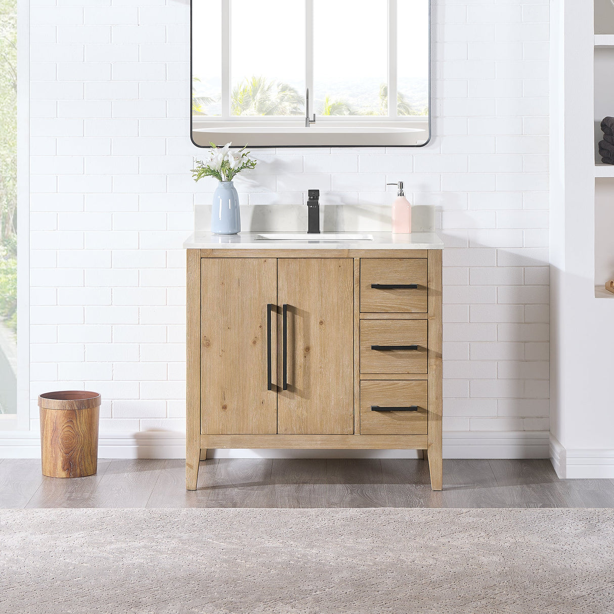Laurel 36"/48"/60"/72" single/double vanity cabinet without top