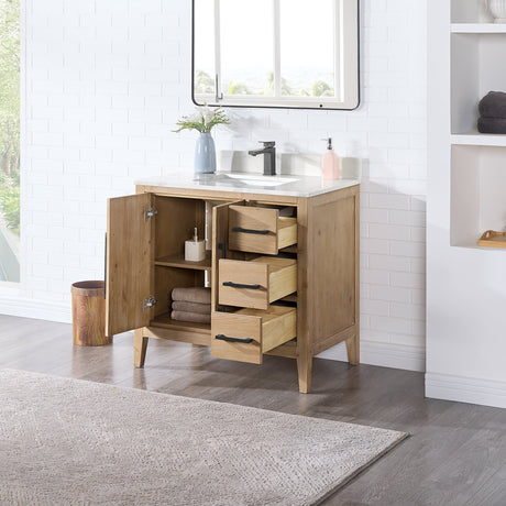 Laurel 36"/48"/60"/72" single/double vanity cabinet without top