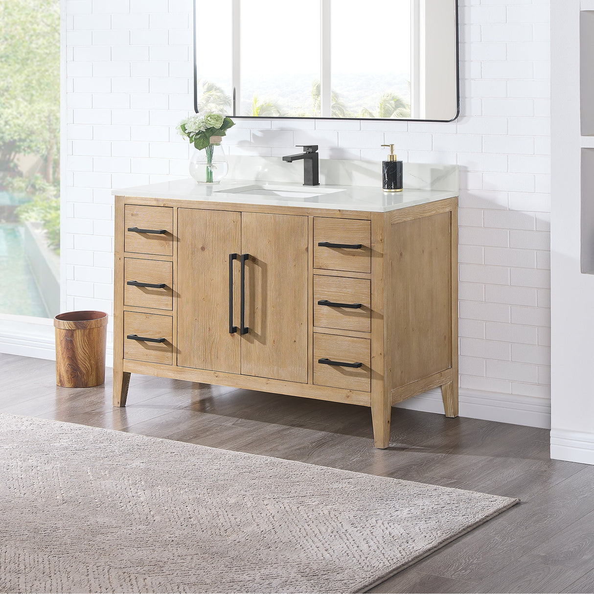 Laurel 36"/48"/60"/72" single/double vanity cabinet without top