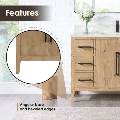 Laurel 36"/48"/60"/72" single/double vanity cabinet without top