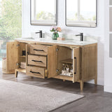 Laurel 36"/48"/60"/72" single/double vanity cabinet without top