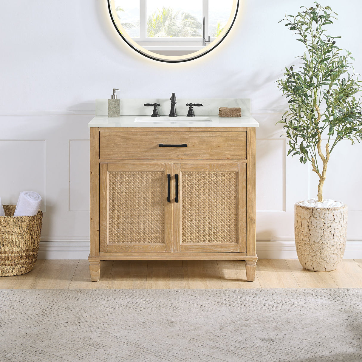 Solana 36"/48"/60"/72" single/double vanity without top