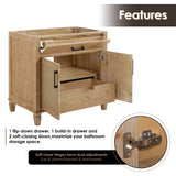 Solana 36"/48"/60"/72" single/double vanity without top