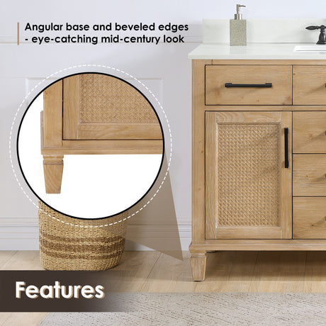 Solana 36"/48"/60"/72" single/double vanity without top
