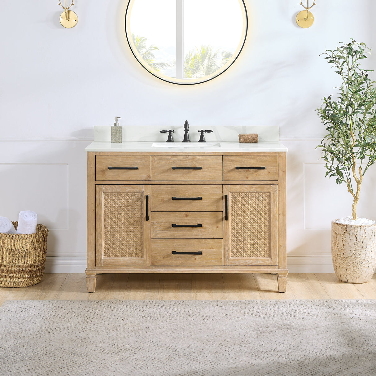 Solana 36"/48"/60"/72" single/double vanity without top