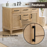 Solana 36"/48"/60"/72" single/double vanity without top