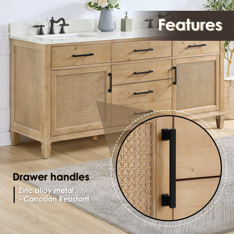Solana 36"/48"/60"/72" single/double vanity without top