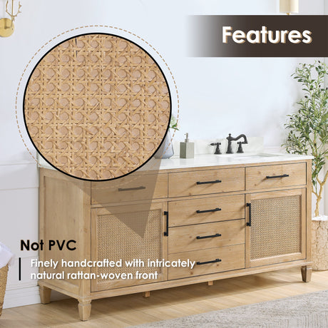 Solana 36"/48"/60"/72" single/double vanity without top