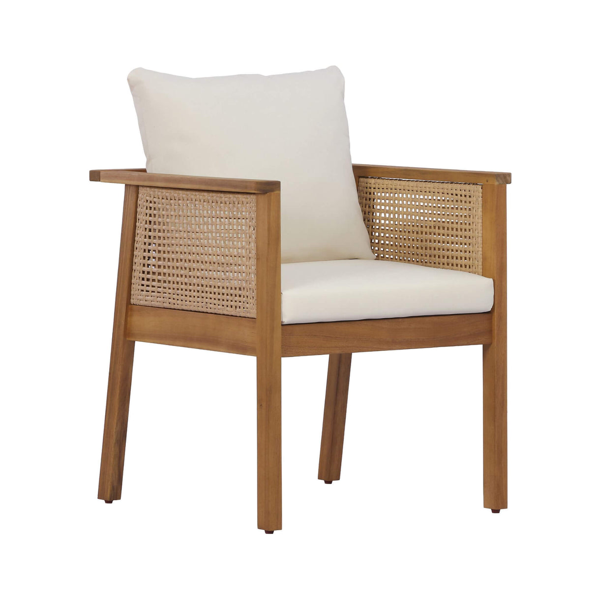 Alora 7-Piece Acacia Wood Outdoor Dining Set With Cushions And Table (SAK14657)