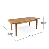 Alora 7-Piece Acacia Wood Outdoor Dining Set With Cushions And Table (SAK14657)