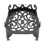 Alora 7-Piece Cast Aluminum Patio Furniture Set With Black Frame And Off-White Cushions (SAK12948)