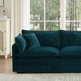 Comfort U Shaped Couch with Reversible Chaise