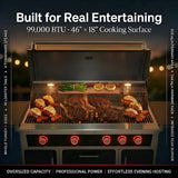 Navratil 49'' Stainless Steel Grill