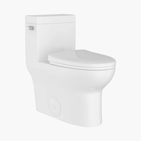 Wholesale HOROW ST076W Single Flush One-Piece Toilet