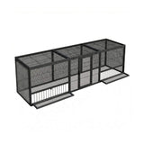 83-Inch Heavy-Duty Outdoor Metal Chicken Coop (SAK24679)