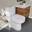 Factory Direct HOROW 8733-10 Small One-Piece Toilet – 10 Inch Rough-In