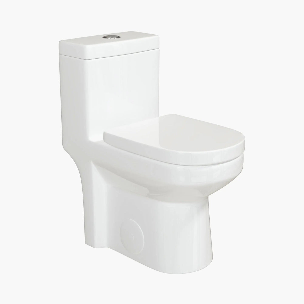 Plumber-Recommended HOROW HWMT 8733 Dual Flush One-Piece Toilet with UF Seat