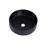Sabine 14" Round Ceramic Vessel Bathroom Vanity Sink