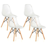 Complete Modern Dining Set: 5-Piece Dining Chairs and Table Bundle - Sleek Comfortable and Durable