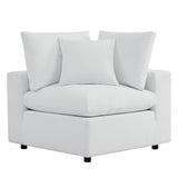 Patio Elegance Sectional Sofa - Saybrook 8-Piece Outdoor Upholstered Sofa by Modway