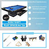 Sturdy Slate Cushioned Billiard Tables