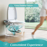 Supplier HOROW T37 10 Inch Rough-In Tankless Smart Toilet