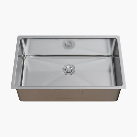 HOROW Stainless Steel Undermount Sink 32 Inch Kitchen Farm Sink Model HR-MS3219D