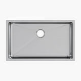 HOROW Stainless Steel Undermount Sink 32 Inch Kitchen Farm Sink Model HR-MS3219D