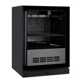 24″ Glass‑Door Meat Aging Fridge
