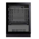 24″ Glass‑Door Meat Aging Fridge