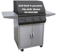 KoKoMo 3 Burner Grill Cart