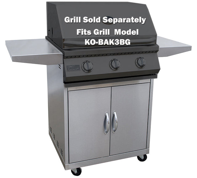 KoKoMo 3 Burner Grill Cart