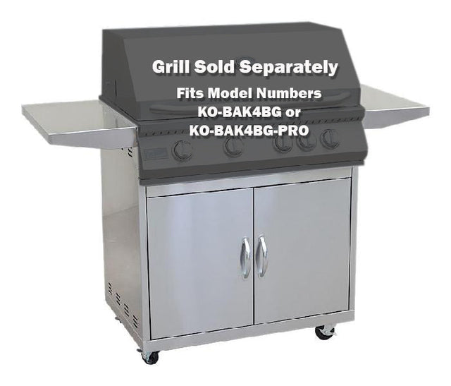 KoKoMo 4 Burner Grill Cart