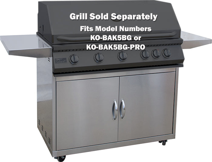 KoKoMo 5 Burner Grill Cart