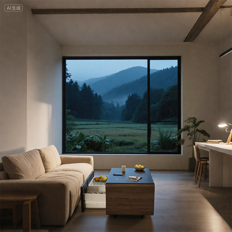 Livtab LT90 Pro Smart Coffee Table with Fridge
