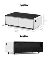 Livtab LT135 Smart Coffee Table with Fridge