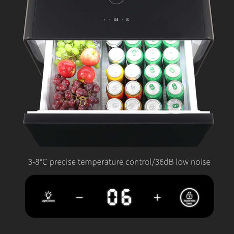 Livtab LT60 Smart Nightstand with Fridge
