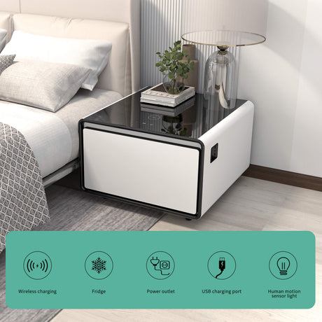 Livtab LT60 Smart Nightstand with Fridge