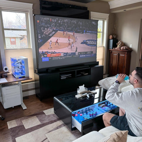 Livtab LT90 FreezerX Smart Coffee Table with Fridge and Freezer