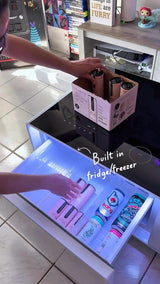 Livtab LT90 FreezerX Smart Coffee Table with Fridge and Freezer