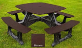 Bistro Outdoor Dining Table – 8 Seat Made from Recycled Plastic