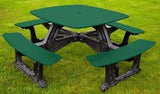 Bistro Outdoor Dining Table – 8 Seat Made from Recycled Plastic