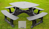 Bistro Outdoor Dining Table – 8 Seat Made from Recycled Plastic