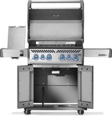 Patio Elegance Gas Grill Rogue PRO‑S 525 RSIB with Infrared Side and Rear Burners
