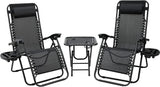 Sun Lounger Set with Table
