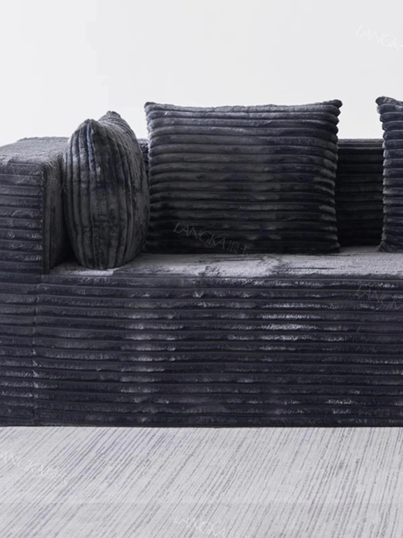Vacuum Compression Light Luxury Style Multi-Person Sofa