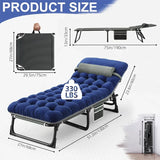 Camping Cot with Mattress
