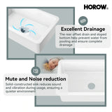 32 Inch Undermount Topmount Kitchen Sink with Heat Resistant Model S3219W