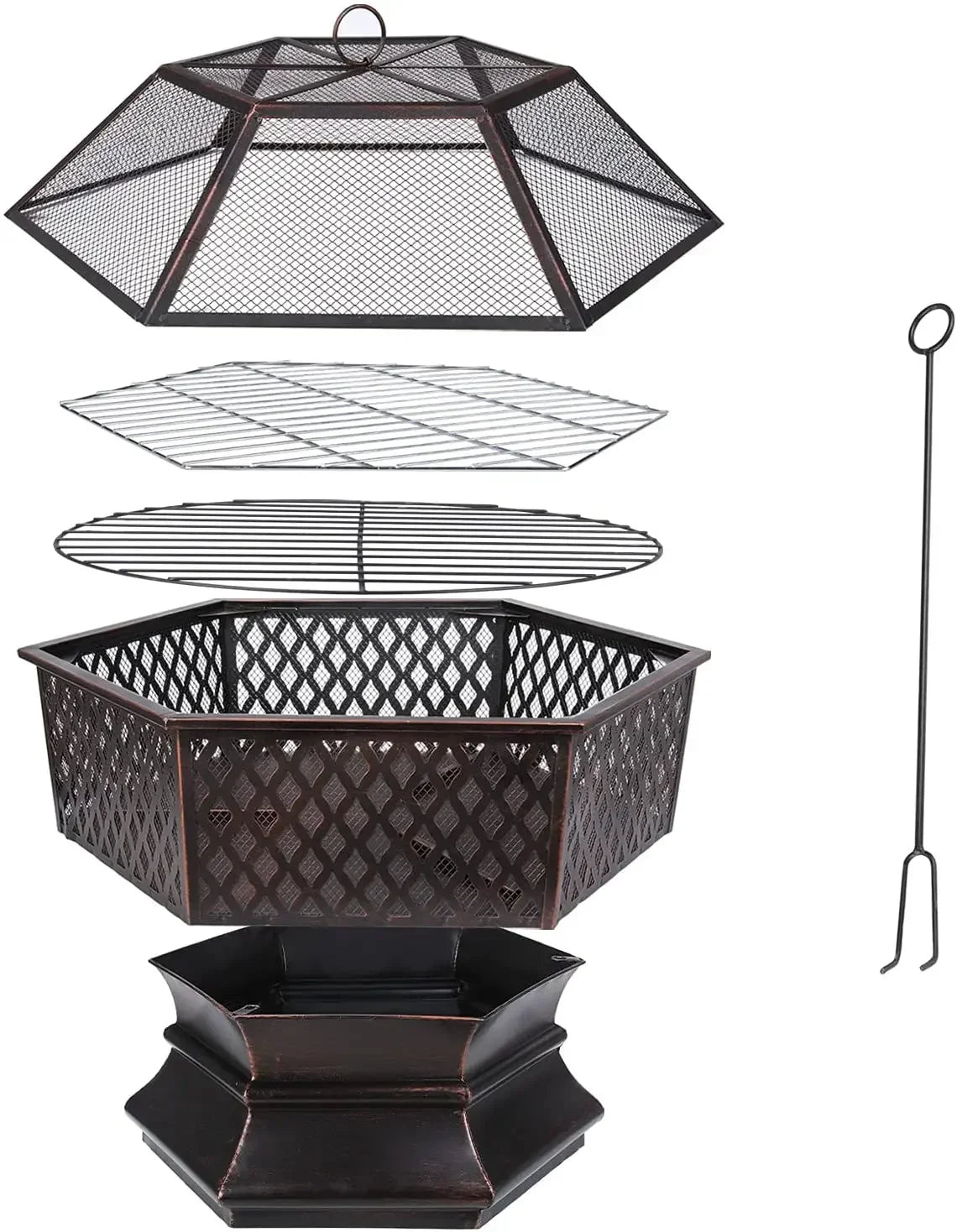Outdoor Steel Brazier 26/28/30